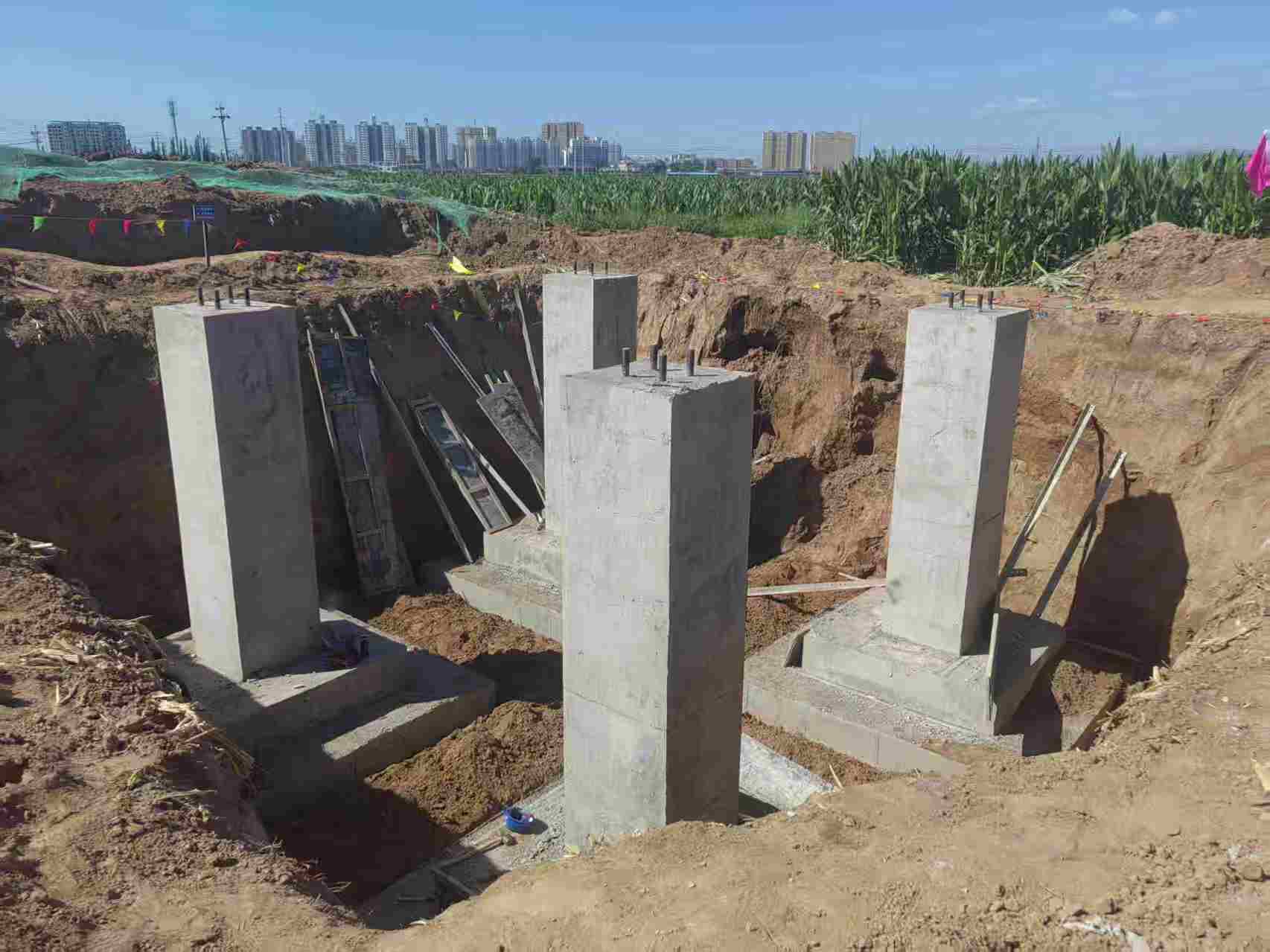 山西忻州原平城北35kV線路110kV升壓改造工程